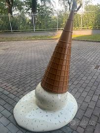Cono gelato arredo