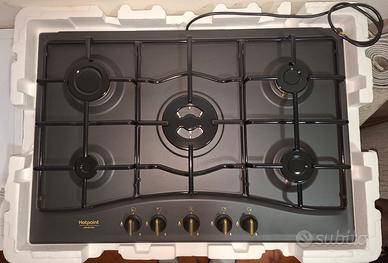 Piano Cottura a Gas Hotpoint Ariston 5 Fuochi 75cm
