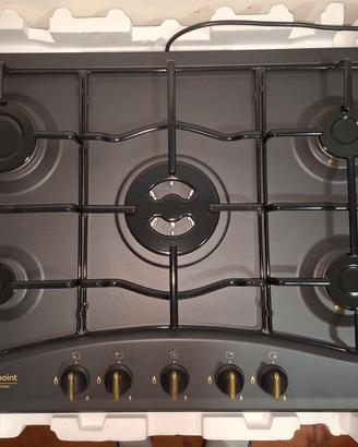 Piano Cottura a Gas Hotpoint Ariston 5 Fuochi 75cm
