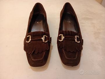 Mocassini con tacco per donna GEOX numero 39