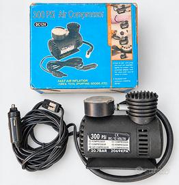 Minicompressore gonfiaggio gomme auto