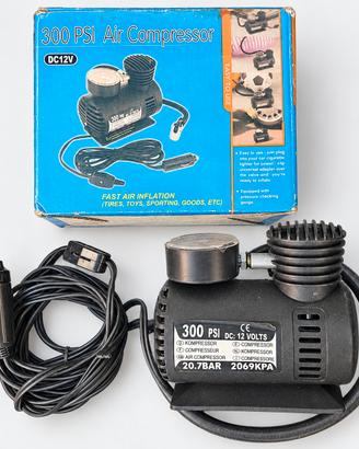Minicompressore gonfiaggio gomme auto