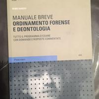 Manuale Breve Ordinamento forense e deontologia