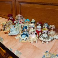 17 bamboline in ceramica