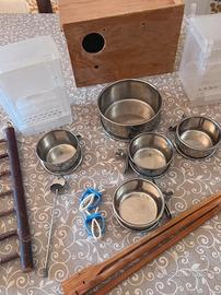 Accessori gabbia uccelli