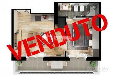 ZONA FONDAZIONE PRADA - BILOCALE INTERAMENTE RISTR