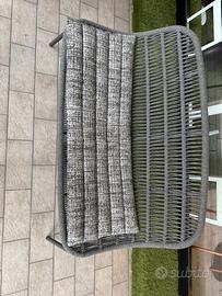 Divanetto con cuscino Panama