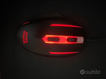 Tastiera da gaming e 2 mouse rgb
