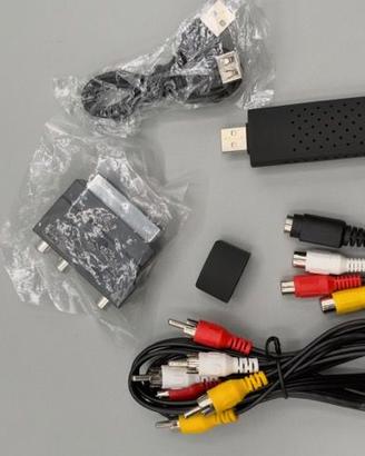 Scheda di Acquisizione Video USB  Convertitore VHS