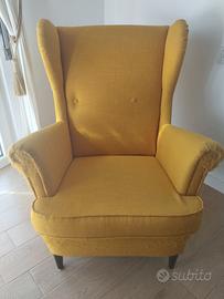 2 poltrone Strandmon IKEA da coprire