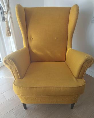 2 poltrone Strandmon IKEA da coprire