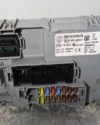 BODY COMPUTER FIAT 500 Serie 00519125670 169A4000