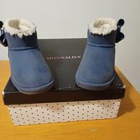 MONNALISA stivaletto blu bambina n°30