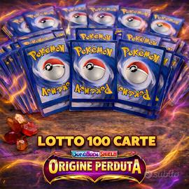 Lotto 100 carte Pokemon Origine perduta korean