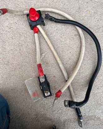Stacca batteria manuale 3 pezzi camper nautica