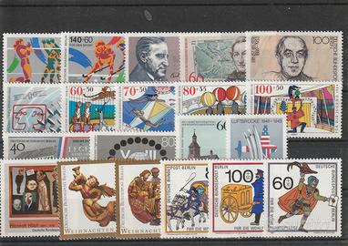 Francobolli Berlino 1989