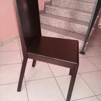 4 sedie in legno