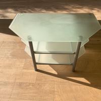 Porta televisione in vetro