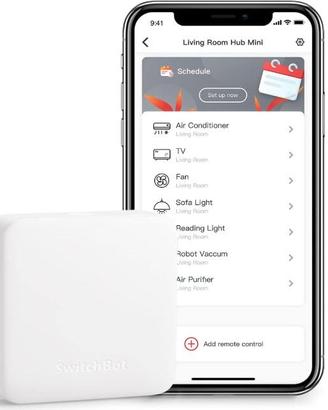 SwitchBot Hub Mini, telecomando intelligente IR Wi