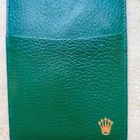 Rolex Porta Documenti Garanzia Pelle Anni 90
