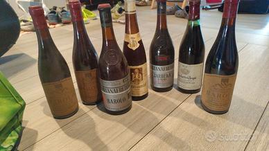 bottiglie di vino da collezione 