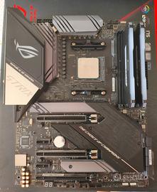 Blocco 5800X, X570E Strix, 32 GB 3600
