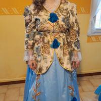 Vestito abito donna Tg 44 46 veneziana carnevale v