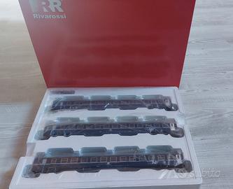Rivarossi HR4016 - Set carrozze letti tipo MU FS (
