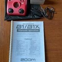 pedaliera multieffetto per basso ZOOM B1