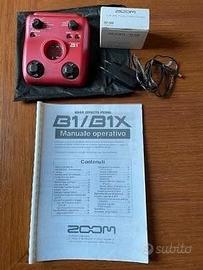 pedaliera multieffetto per basso ZOOM B1