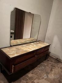 letto, letto matrimoniale, comoo, armadio 