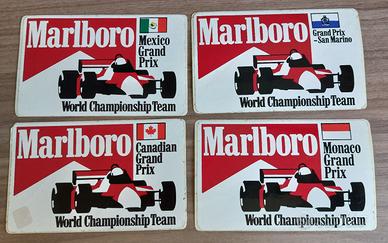 adesivo Marlboro Formula1 cm 12,5 x 8