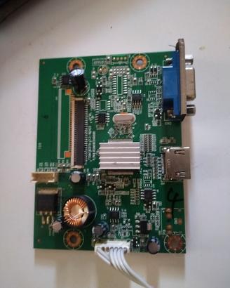 Scheda alimentazione e mainboard con HDMI vga