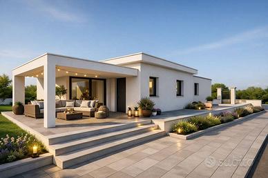 Villa di 133 m² con 4 locali e box auto doppio a L