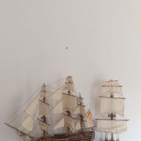 modellino  nave Santissima Trinidad