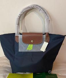 Borsa Longchamp Le Pliage-blu marino