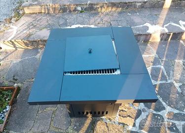 BBQ da esterno in acciaio verniciato, nuovo 