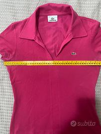 Polo Lacoste donna rosa