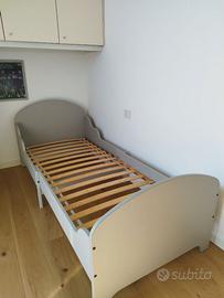 Letto singolo allungabile