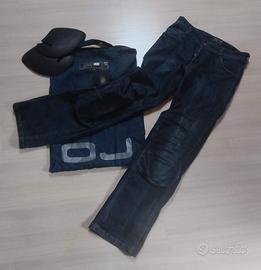 Jeans OJ moto in kevlar e cotone
