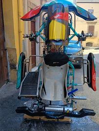 telaio go kart 125 kz 