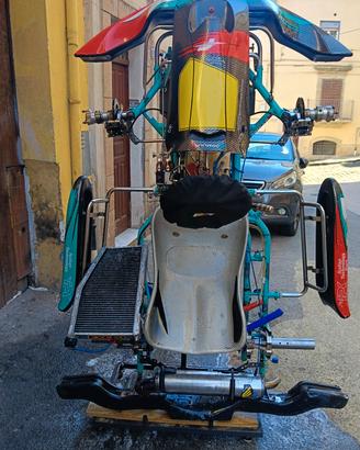 telaio go kart 125 kz 