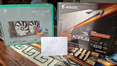 x570 Aorus Elite + Castle 240 RGB v2 gamerstorm