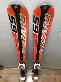 Sci bambino Blizzard; racchette; scarponi