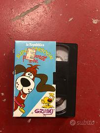 Videocassetta Vhs, cartoni animati