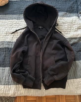 Felpa Zip up H&M oversize taglia S