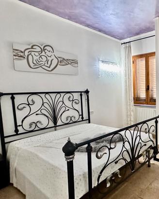 Letto Matrimoniale in Ferro Battuto Artigianale