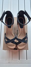 Sandali in pelle blu - Clarks