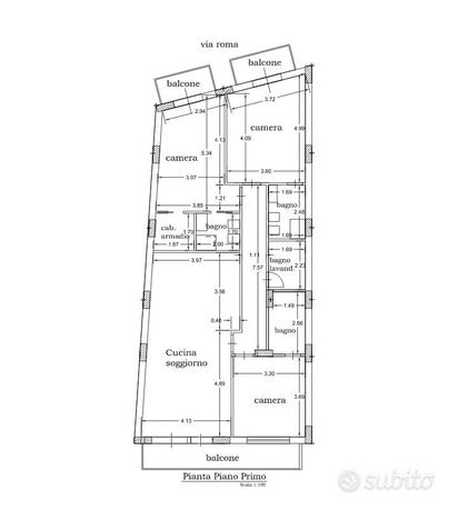 140 MQ NUOVO OLTRE 6 VANI CENTRALìSSìMO