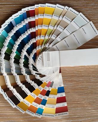 Campionario colori auto camion furgoni Mercedes 